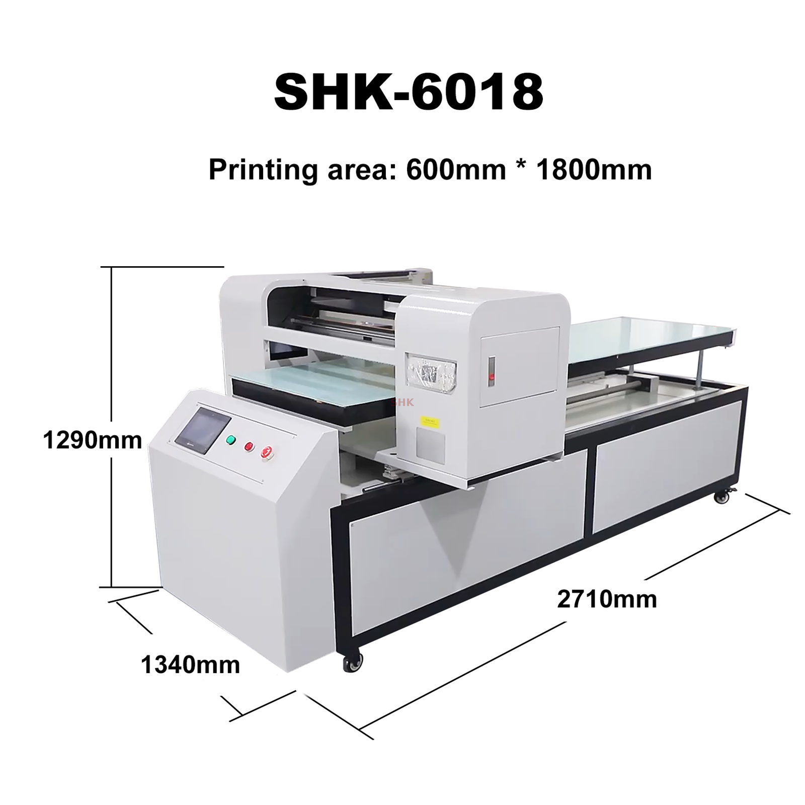SHK-6018 UV nyomtat&oacute;: t&ouml;k&eacute;letes szilikon konyhai ed&eacute;nyek, &uacute;sz&oacute;sapk&aacute;k, 3C &eacute;s egyebek nyomtat&aacute;s&aacute;hoz
