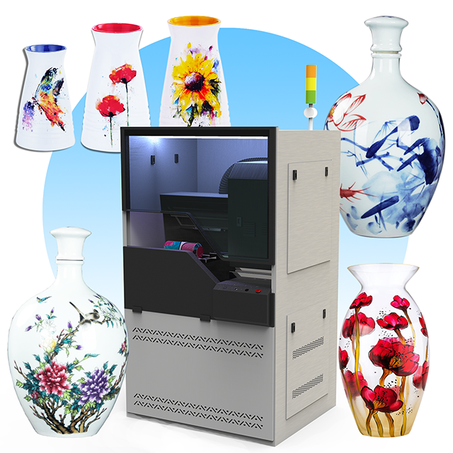 Impresora UV HK-360 para vasos, latas y m&aacute;s