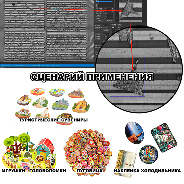 Εκτυπωτής οπτικού εντοπισμού θέσης CCD υψηλής ευκρίνειας βιομηχανικής ποιότητας
